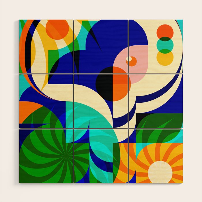Sunshine Happy Girl Wood Wall Art Gallery Image 1