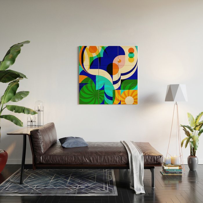 Sunshine Happy Girl Wood Wall Art Gallery Image 2