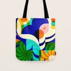 Sunshine Happy Girl Tote Bag Gallery Image 1