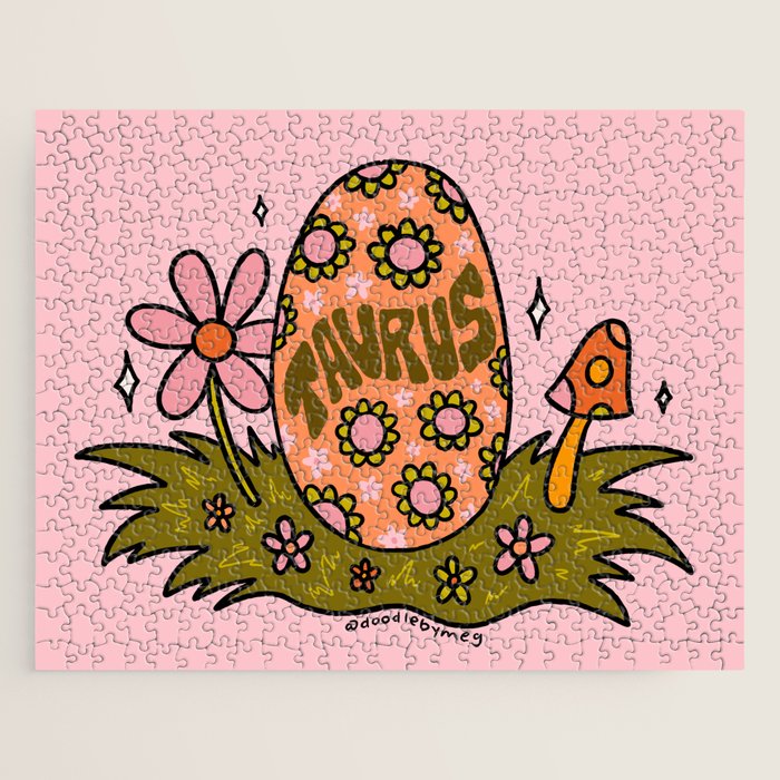 Taurus Easter Egg Jigsaw Puzzle Gallery Image 1