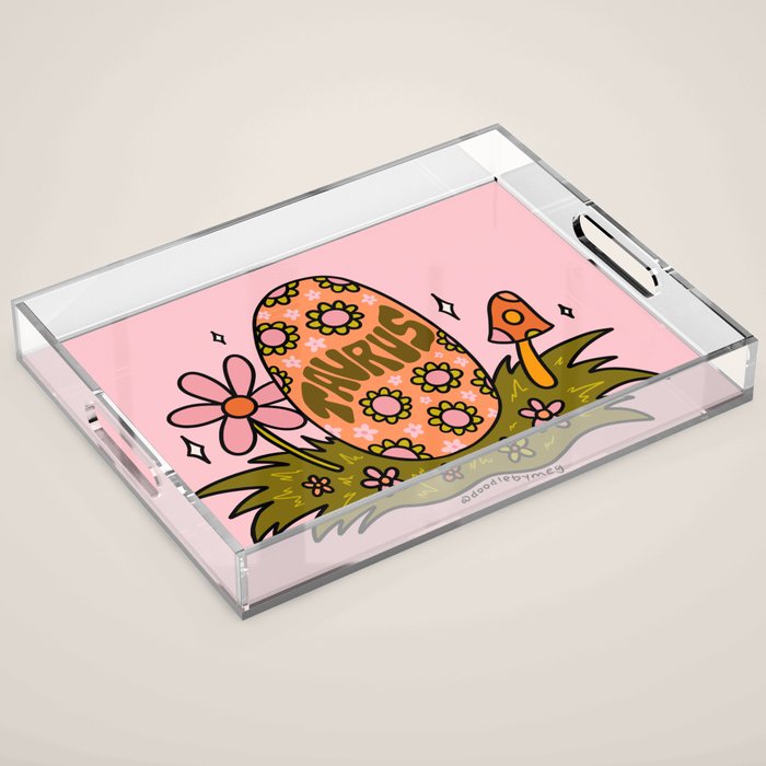 Taurus Easter Egg Acrylic Tray Gallery Image 1