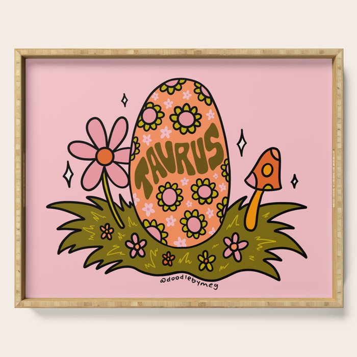 Taurus Easter Egg Serving Tray Gallery Image 1