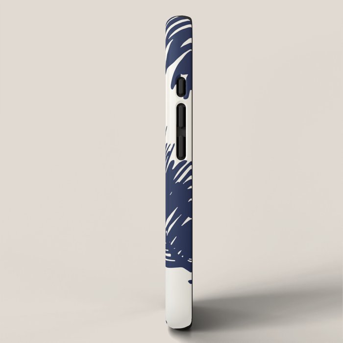 Tropical blue palms iPhone Case Gallery Image 2
