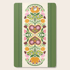 Let your Love Bloom Floral Folk Art Cutting Board Gallery Image 1