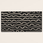 Noir: Mid Century Pattern Desk Mat Gallery Image 3