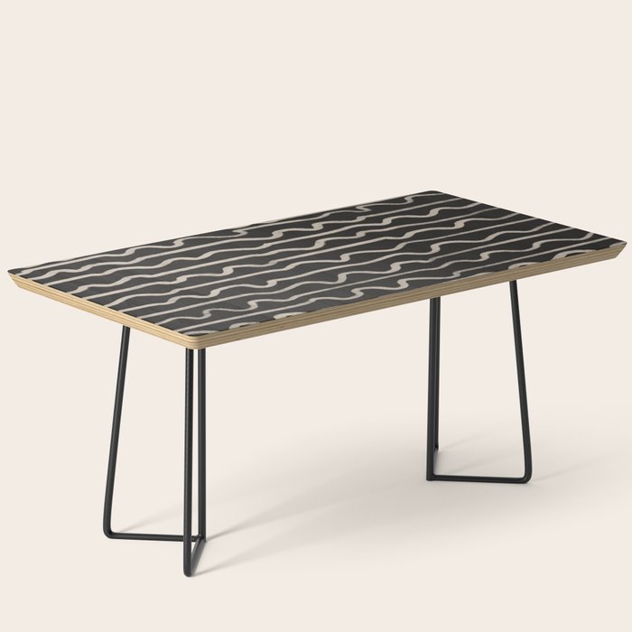 Noir: Mid Century Pattern Coffee Table Gallery Image 1