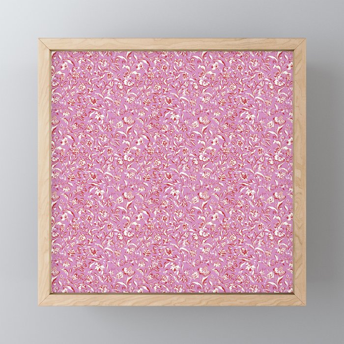 Painterly Florals - Red Orchid Mini Art Print Gallery Image 1