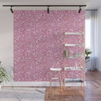 Painterly Florals - Red Orchid Wall Mural Gallery Image 1
