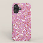 Painterly Florals - Red Orchid iPhone Case Gallery Image 1