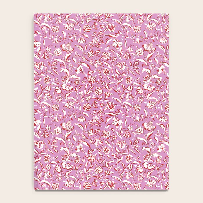 Painterly Florals - Red Orchid Notebook Gallery Image 4