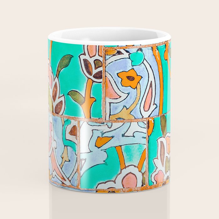 Floral Morocco Coffee Mug Gallery Image 4
