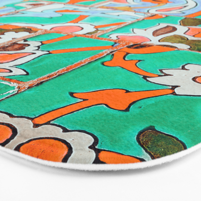 Floral Morocco Bath Mat Gallery Image 3