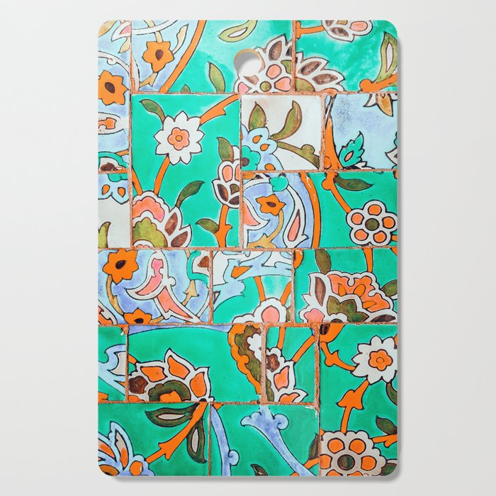 Floral Morocco Cutting Board Gallery Image 1