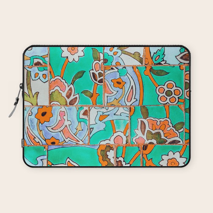 Floral Morocco Laptop Sleeve Gallery Image 1