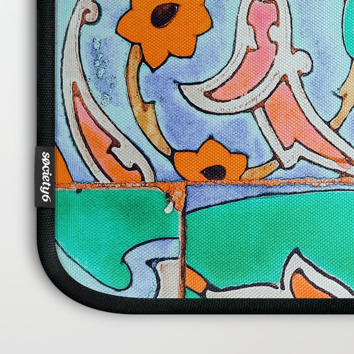 Floral Morocco Laptop Sleeve Gallery Image 3