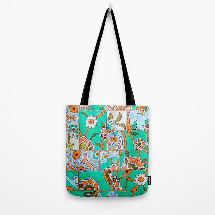 Floral Morocco Tote Bag Gallery Image 2