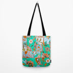 Floral Morocco Tote Bag Gallery Image 2