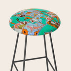 Floral Morocco Stool Gallery Image 2