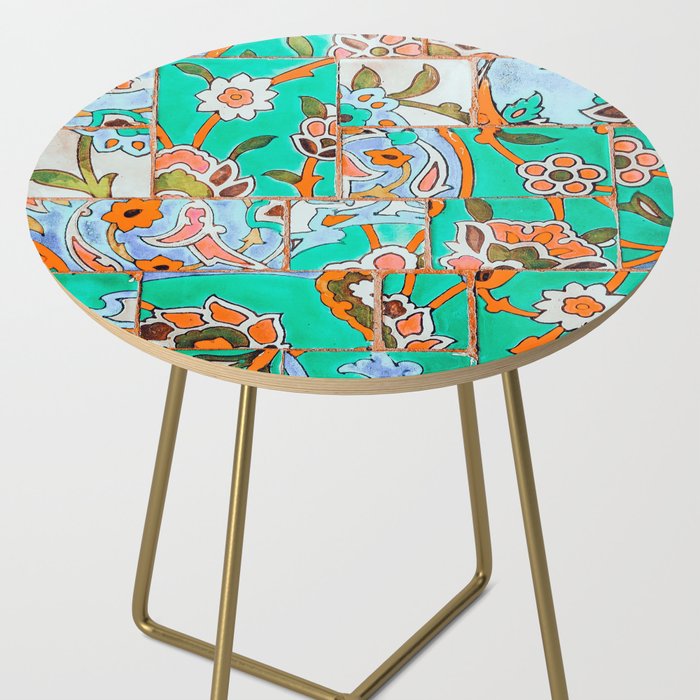 Floral Morocco Side Table Gallery Image 2