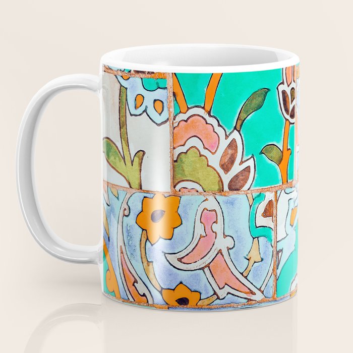 Floral Morocco Coffee Mug Gallery Image 3