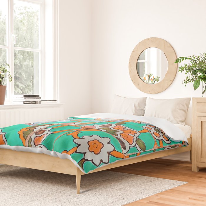 Floral Morocco Duvet Cover Gallery Image 2