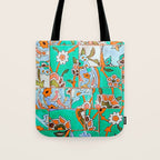 Floral Morocco Tote Bag Gallery Image 1
