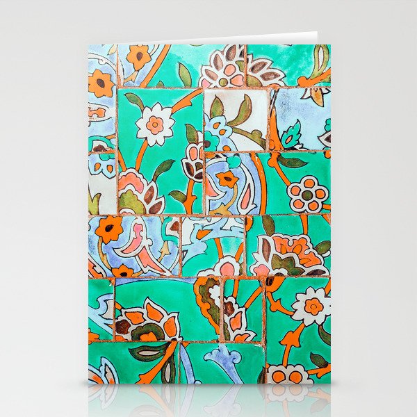 Floral Morocco Stationery Card Gallery Image 2