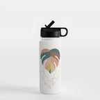 Cat and Plant 8 Water Bottle Gallery Image 1