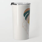 Cat and Plant 8 Travel Mug Gallery Image 3