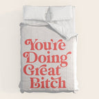 You're Doing Great Bitch Comforter Gallery Image 6