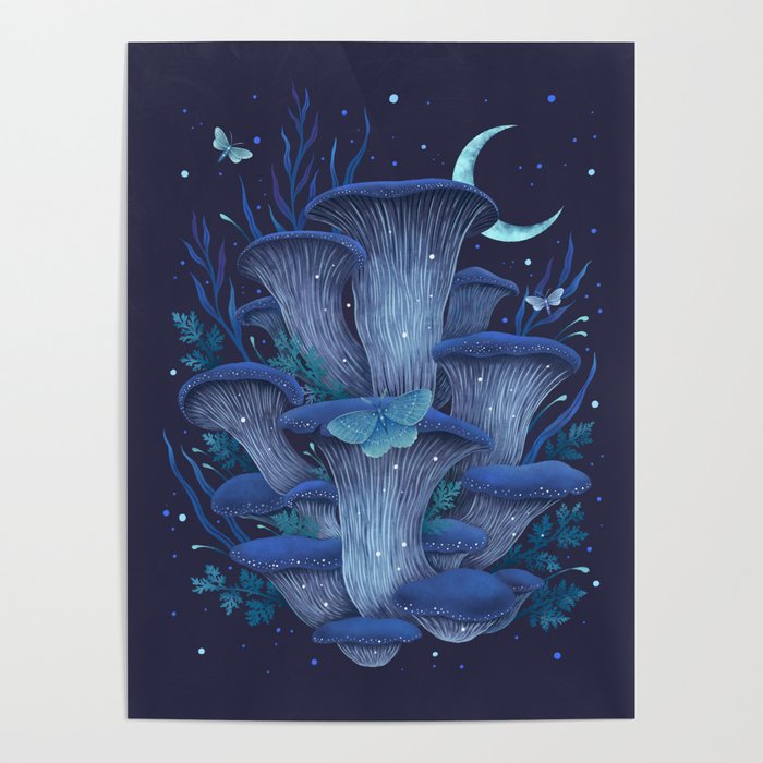 Blue Oyster Poster Gallery Image 1