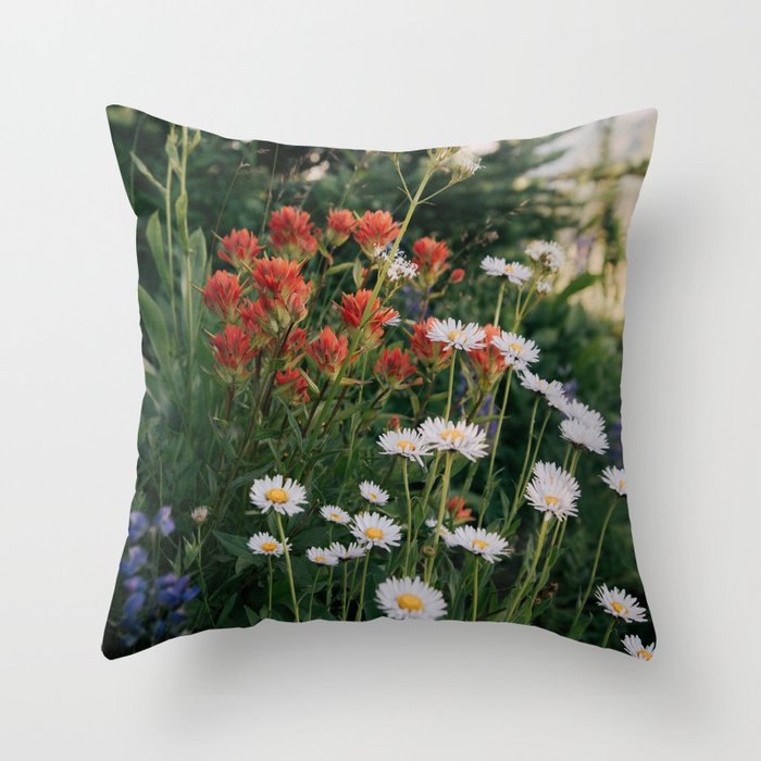 Wildflowers Throw Pillow Gallery Image 6