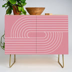 Oval Lines Abstract VI Credenza Gallery Image 1