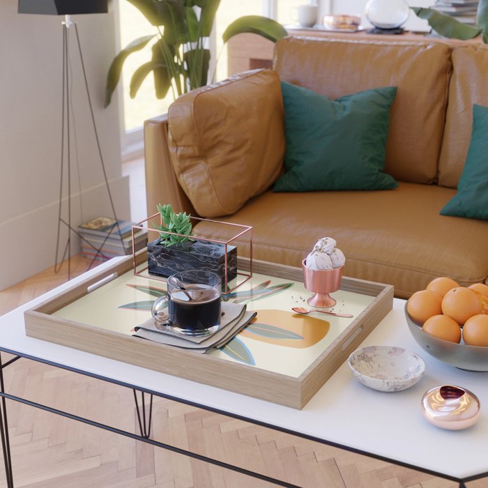 PLANT WITH COLOURFUL LEAVES  Serving Tray Gallery Image 2