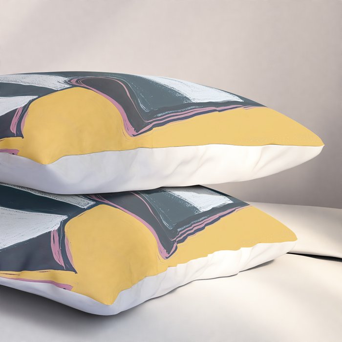 Abstract Profile Pillow Sham Gallery Image 3