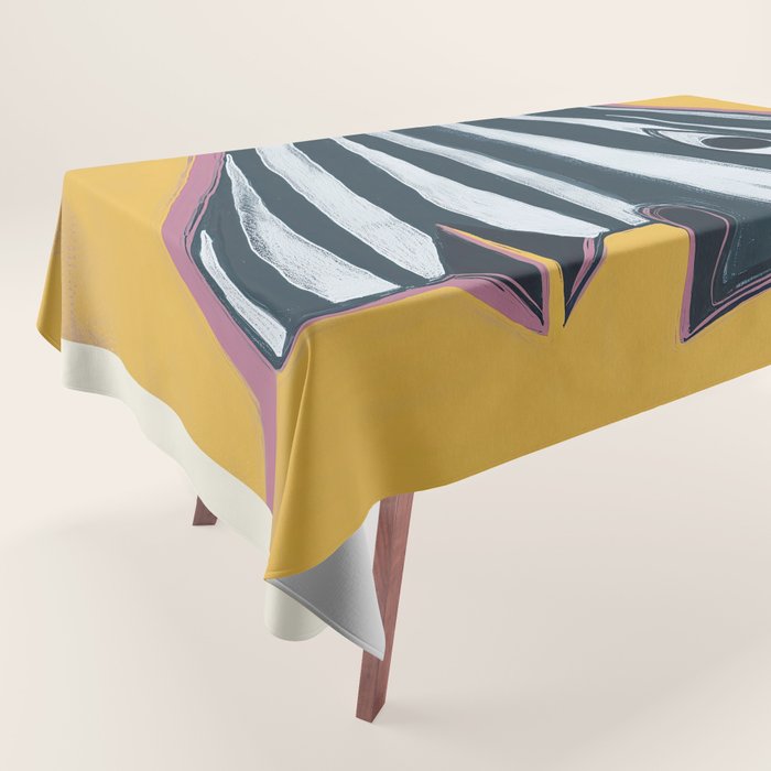 Abstract Profile Tablecloth Gallery Image 1