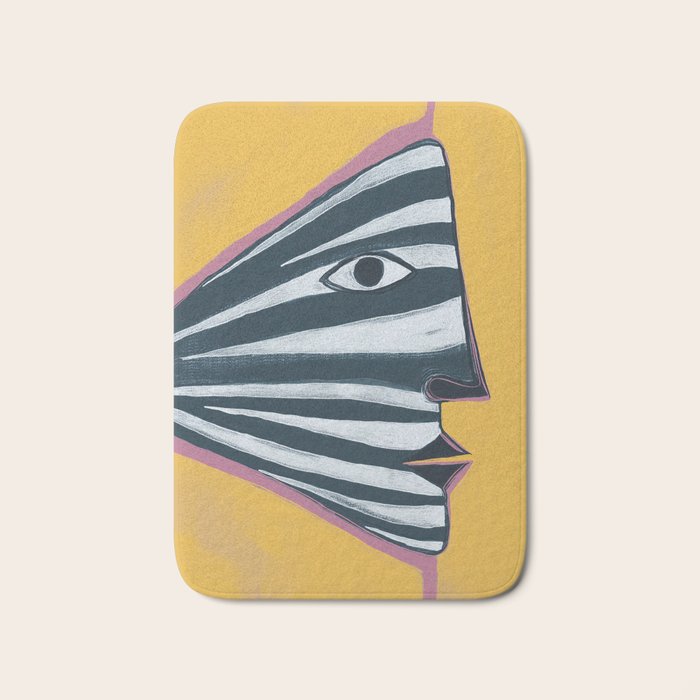 Abstract Profile Bath Mat Gallery Image 1