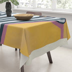 Abstract Profile Tablecloth Gallery Image 3