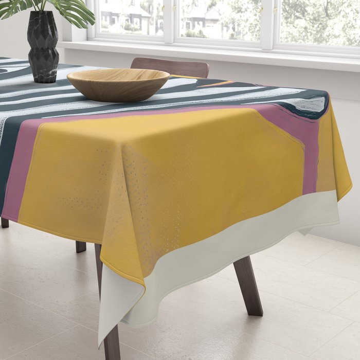 Abstract Profile Tablecloth Gallery Image 3