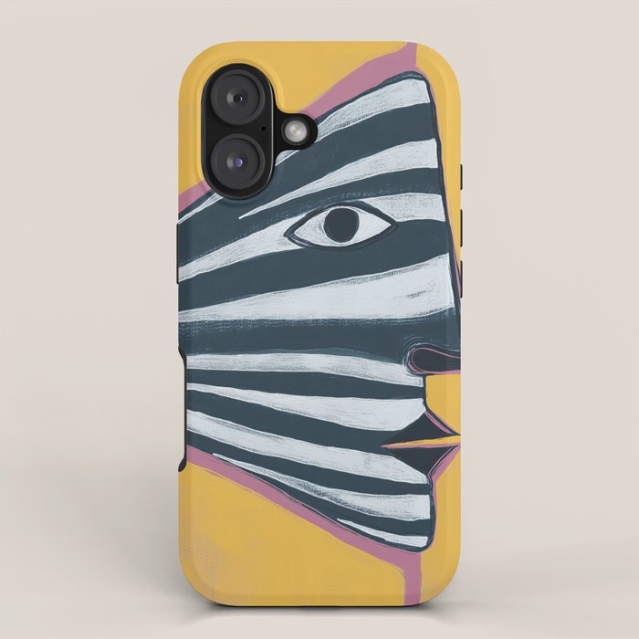 Abstract Profile iPhone Case Gallery Image 1