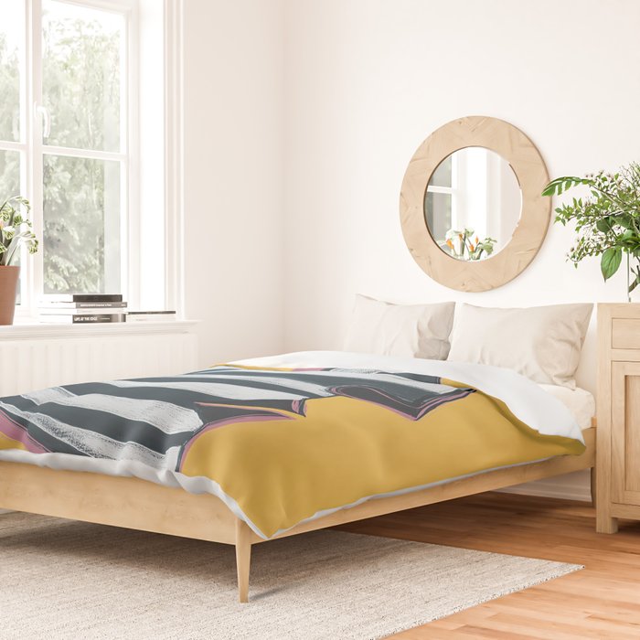 Abstract Profile Duvet Cover Gallery Image 2