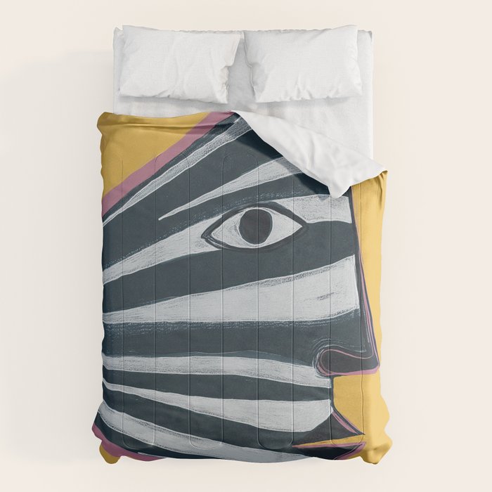 Abstract Profile Comforter Gallery Image 6