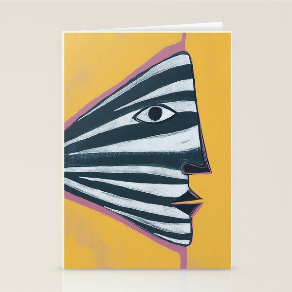 Abstract Profile Stationery Card Gallery Image 1