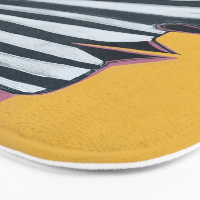 Abstract Profile Bath Mat Gallery Image 3