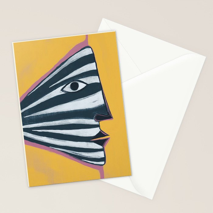 Abstract Profile Stationery Card Gallery Image 2
