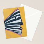 Abstract Profile Stationery Card Gallery Image 2