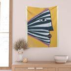 Abstract Profile Wall Tapestry Gallery Image 2