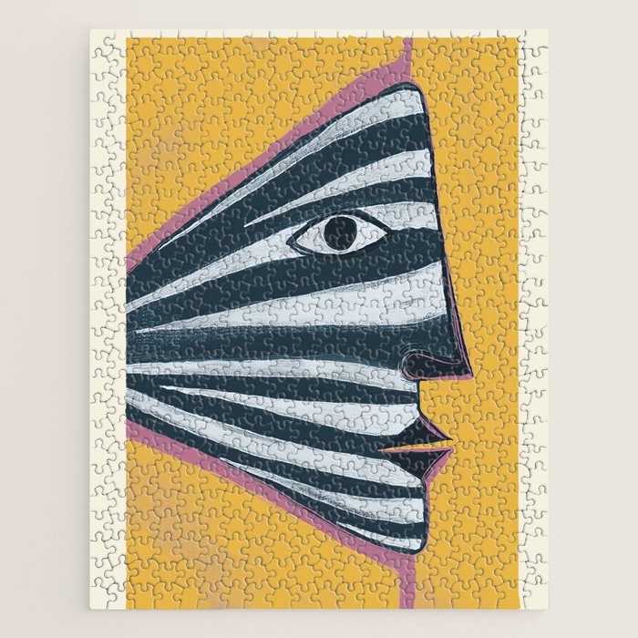 Abstract Profile Jigsaw Puzzle Gallery Image 1