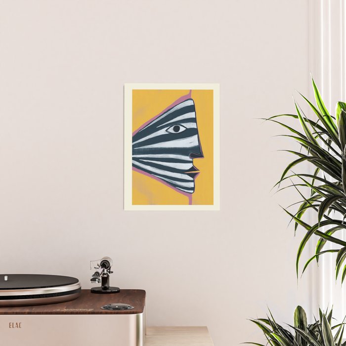 Abstract Profile Poster Gallery Image 2