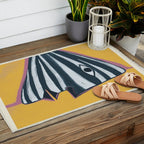 Abstract Profile Outdoor Rug Gallery Image 2